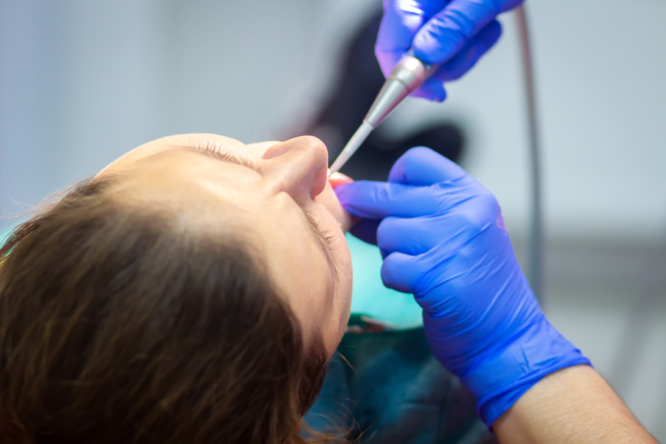 Patient under sedation